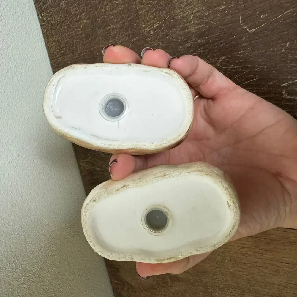 Vintage porcelain baked